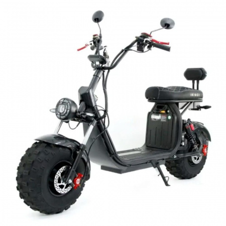Электроскутер Ikingi X7 PRO OFF-ROAD (Черный)