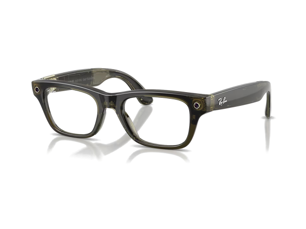 Умные очки Ray-Ban Meta Blayzer Optics Gen 2 RW7001 Dark Olive S54