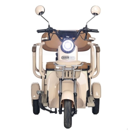 Электротрицикл Rutrike Gelbert Atlas 48V/60V 600Вт (Бежевый-3023)