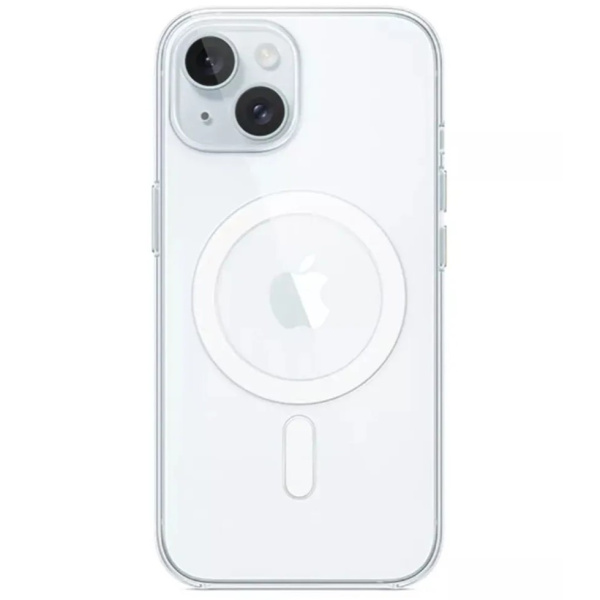 Чехол силиконовый ClearCase MagSafe Iphone 15