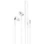Проводные наушники Hoco M1 Pro Original, Jack 3.5mm, 1.2 м, белый