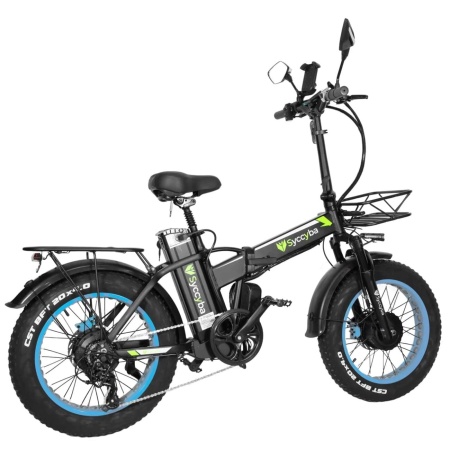 Электровелосипед Syccyba H1 Dual 15Ah Blue