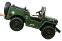 Детский электромобиль Jeep Willys YKE 4137 4x4 Зеленый (армия)