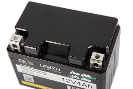 Аккумулятор для мототехники SKN LiFePO4 YTX4L-BS (12V/4Ah/50A) [UTX4L-BS, CT 1204, MT 12-4]