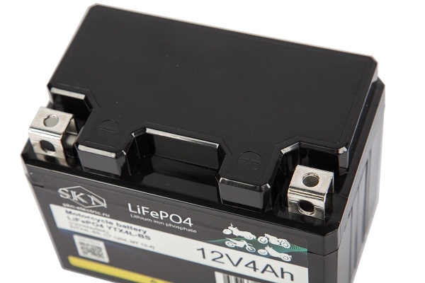 Аккумулятор для мототехники SKN LiFePO4 YTX4L-BS (12V/4Ah/50A) [UTX4L-BS, CT 1204, MT 12-4]