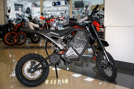 Электропитбайк Jetson Magnum WS5082 (ES5607) 1000W (48V/25Ah) Черный карбон