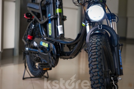 Электровелосипед Eltreco Gelbert Khan 1 (Черный-3132)