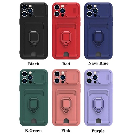 Чехол с шнурком на шею Multi Function 4 в 1 для Apple iPhone 15