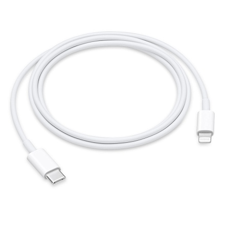 Кабель Apple MUQ93ZM/A USB Type-C to Lightning, 1 м, Model A2561, белый