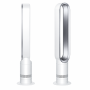 Вентилятор Dyson Cool AM07 White/Silver (Корея) — профиль и задний ракурс на белом фоне