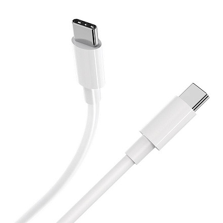 Кабель Hoco X51 High-power USB-C — USB-C, PD 100 Вт, 5 А, 1 м, белый