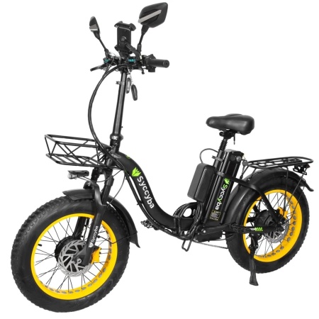 Электровелосипед Syccyba H2 Dual 15Ah Yellow