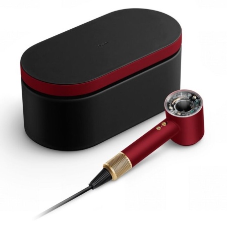 Фен для волос Dyson Supersonic Nural HD16 Red Velvet/Gold с кейсом EU
