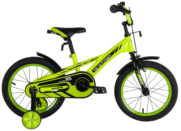 Велосипед TechTeam Quattro 16" 2022 Green