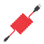 Кабель USB Hoco X21 USB - MicroUSB 2.4A 1m red