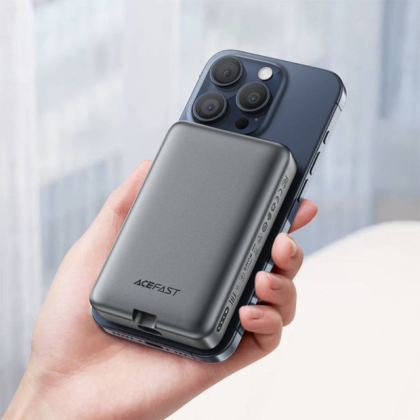 Внешний аккумулятор ACEFAST MagSafe M10 10000mAh PD 30W Black