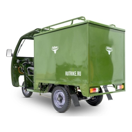 Грузовой электротрицикл Rutrike КАРГО 1500 60V1000W (Черный матовый-2901)