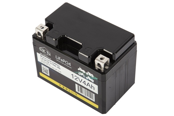 Аккумулятор для мототехники SKN LiFePO4 YTX4L-BS (12V/4Ah/50A) [UTX4L-BS, CT 1204, MT 12-4]