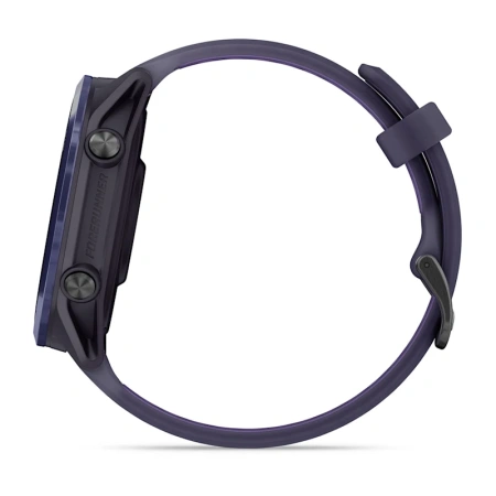 Профиль корпуса и ремешок Garmin Forerunner 570 47 мм, индиго и фиолетовый ремешок