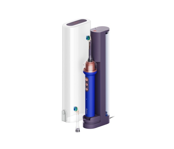 Электрическая зубная щётка Dyson CameraJet с флоссером OC01 CER ROW, Ceramic Ultra Blue