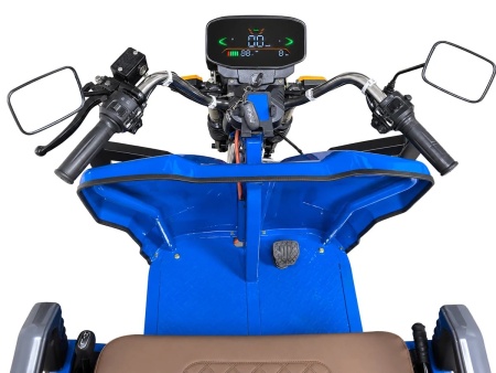 Грузовой электротрицикл Rutrike Дукат NEXT 1500 72V1500W (Синий-3364)