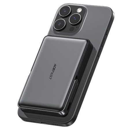 Внешний аккумулятор с MagSafe AceFast M17 22.5W 10000mAh Black