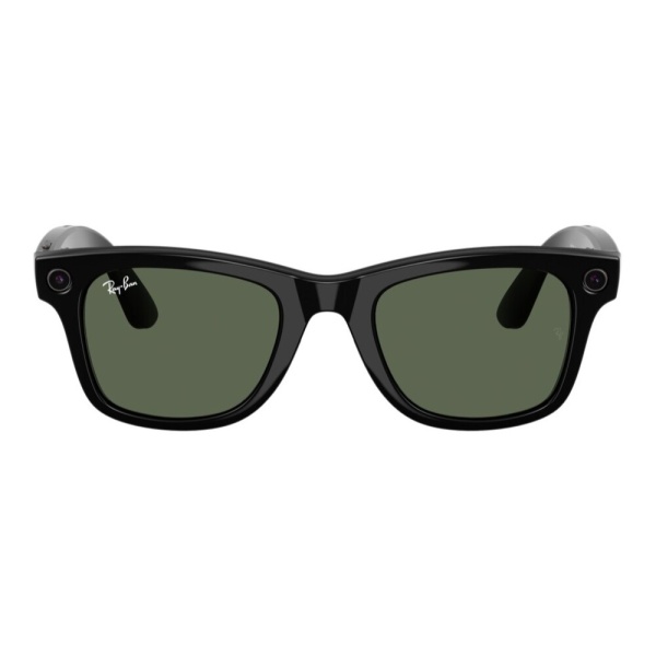 Ray‑Ban Meta Wayfarer Gen 2 RW4012 Shiny Black / G-15 Green, 50–22