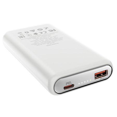 Портативный аккумулятор Hoco Q1 10000mAh (Белый)