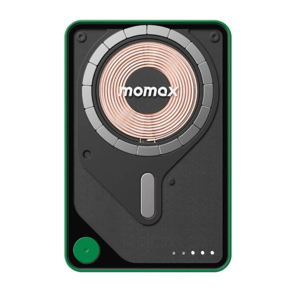 Внешний аккумулятор MOMAX 1-Power X Pro Magnetic 10000mAh IP132HKG Green