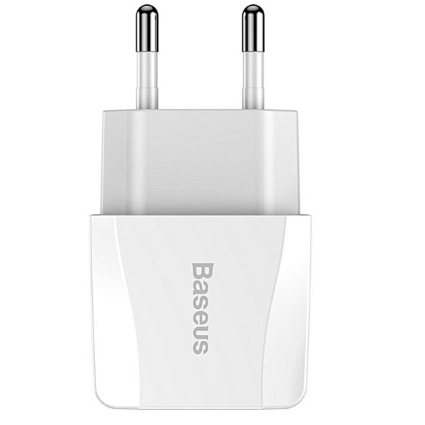 Сетевое зарядное устройство Baseus Mini Dual-U Charger (CCALL-MN02) 2xUSB 2.1A (White)