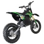 Электропитбайк GreenCamel Питбайк (DB500 48V 1500W R14/R12) Зеленый