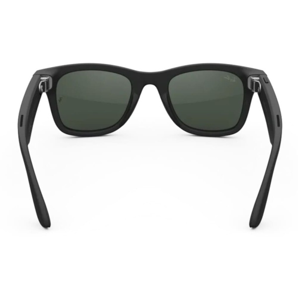 Ray‑Ban Meta Wayfarer Gen 1 RW4008 Matte Black / Transitions Graphite Green, 53–22