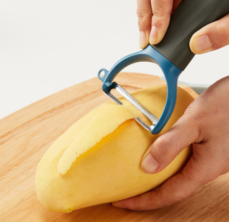Нож для чистки овощей Kalar paring knife Y type Blue