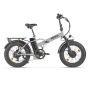 Электровелосипед Eltreco BAD DUAL NEW (Серебристый матовый-3203)