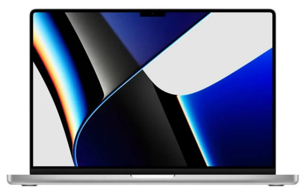 Ноутбук Apple MacBook Pro 16" (M1 Max 10C CPU, 32C GPU, 2021) 32 ГБ, 1 ТБ SSD, серебристый MK1H3