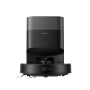 Dreame F10 Plus чёрный: задняя часть робота у базы
