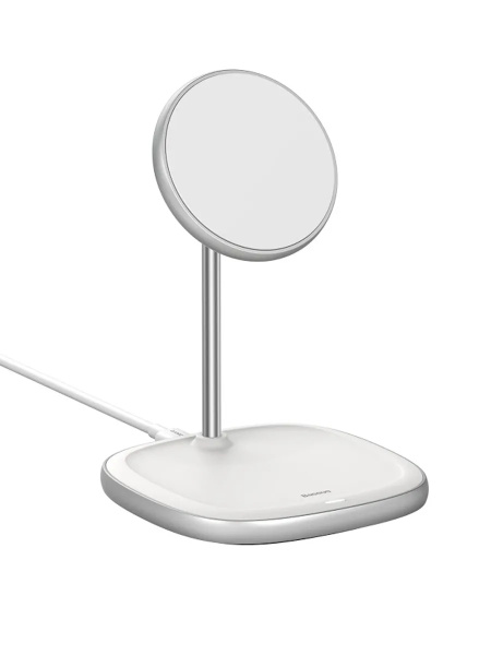 Беспроводное зарядное устройство Baseus Swan Wireless Charger (WXSW-02) White