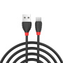 Кабель HOCO X27 Fast Charge Data Cable USB - Type-C 3A, 1.2m (Black)