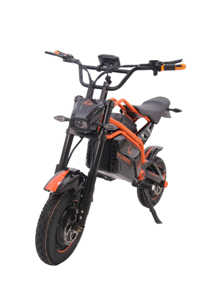 Электропитбайк Kugoo R2 Черно-оранжевый