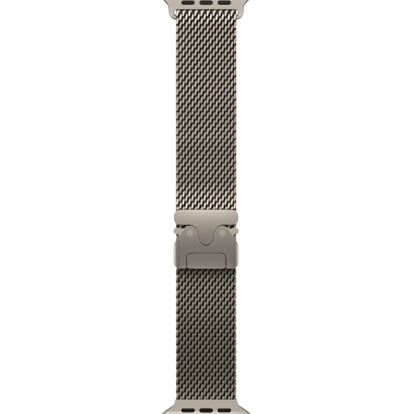 Apple Watch Ultra 3 GPS + Cellular 49mm Natural Titanium Case with Natural Titanium Milanese Loop S (MEWW4)
