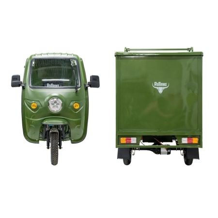 Грузовой электротрицикл Rutrike КАРГО 1500 60V1000W (Черный матовый-2901)
