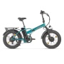 Электровелосипед Eltreco BAD DUAL NEW (Зеленый матовый-3204)
