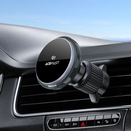 Автомобильный держатель с беспроводной зарядкой AceFast D61 QI2 25W