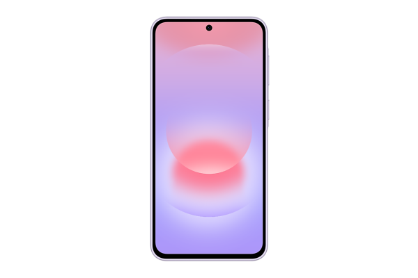 Смартфон Samsung Galaxy A37 8/256Gb Awesome Lavender, лавандовый — на белом фоне
