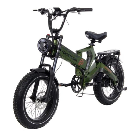 Электровелосипед Yokamura Apache Military Green (48V/20Ah)