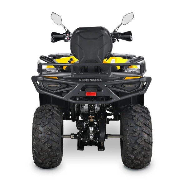 Жёлтый WHITE SIBERIA BARS 320CC PRO целиком, вид спереди