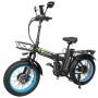 Электровелосипед Syccyba H1 Dual 15Ah Blue