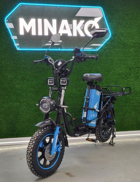 Электровелосипед Minako Monster Pro 30Ah (Black)