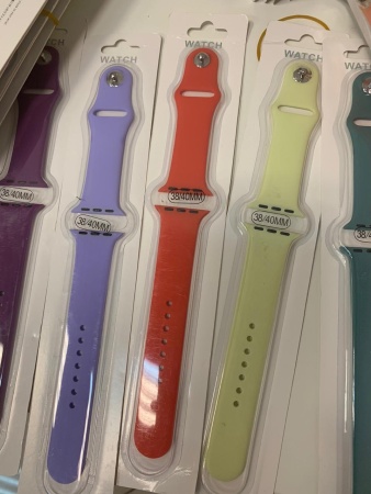 Силиконовый ремешок для Apple Watch 38/40 мм