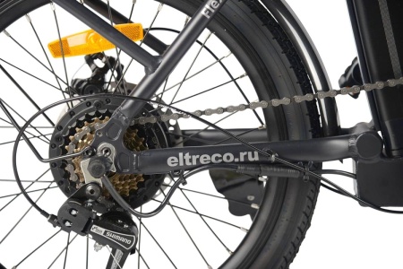 Электровелосипед Eltreco Flex UP (Синий матовый-3150)